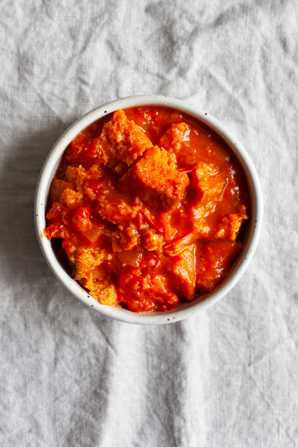 Simple Tomato Bread Soup | The Full Helping